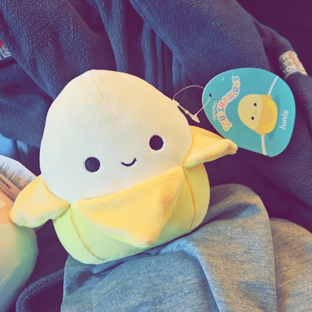 Squishmallow Junie HTF 5" banana